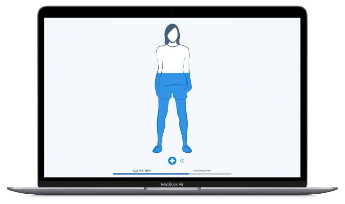 desktop hydration tracking