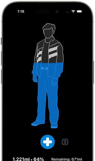 waterminder lightand dark feature